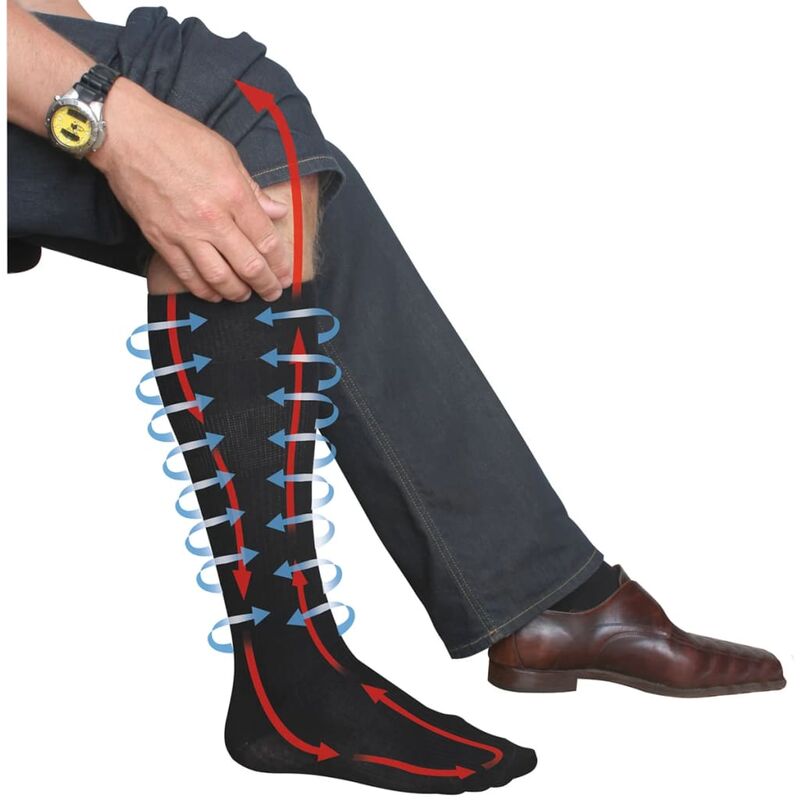 

Calcetines de compresión tallas 43-46 TS0370L - Travelsafe