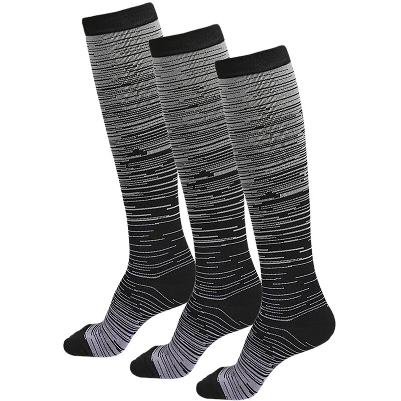 

Calcetines deportivos para mujer Medias para correr Ciclismo Senderismo,Blanco, L-XL 3 pares