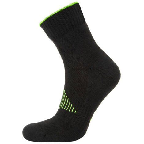 Calcetines Eco Trainer: Sostenibilidad y Confort / Negro / 39-43
