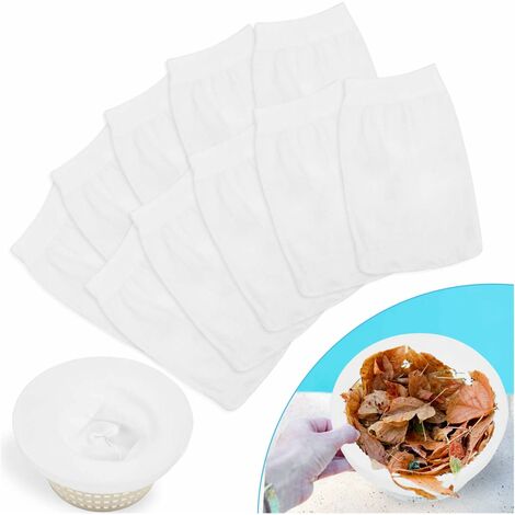calcetines para skimmer de piscina, calcetines para skimmer, calcetines para skimmer de piscina, filtros duraderos elásticos, para atrapar hojas de árboles, piscina y proteger la limpieza de la piscin