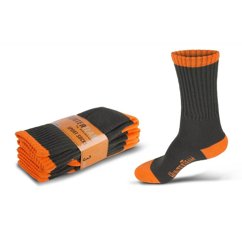 

Calcetines protección con elástico WFA022 (pack de 3 pares) | M - Workteam