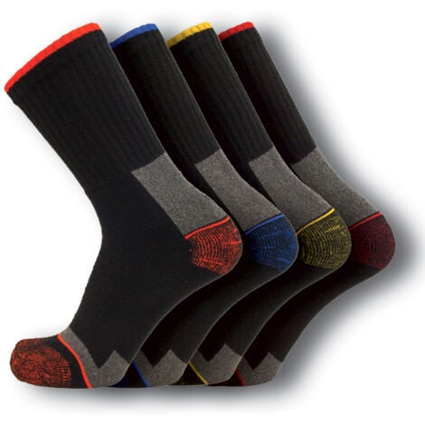 LMA Calcetines reforzados de poliéster 4 pares 43 - 45