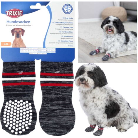 Calcetines Trixie Gris L/XL Perro