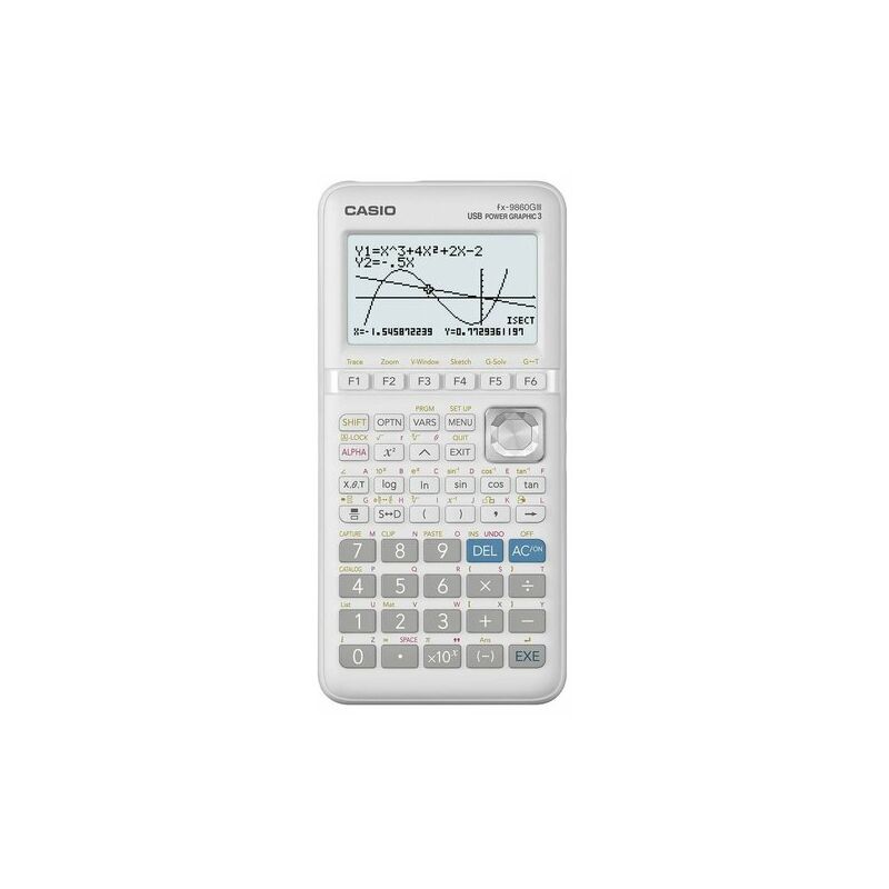 Image of Calcolatrice Fx-9860giii-w-et Fx Series Natural v. p. a. m. Certifi - Casio