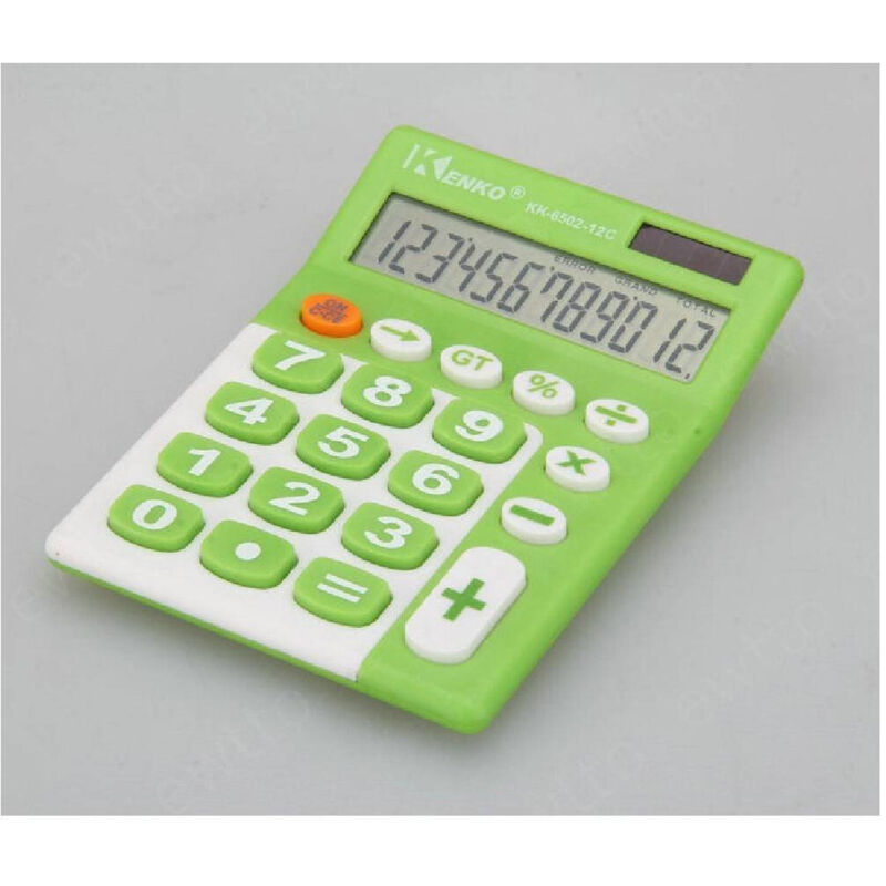 Image of Trade Shop Traesio - Trade Shop - digital elektrische KK-6502-12 12 memoria display solare -