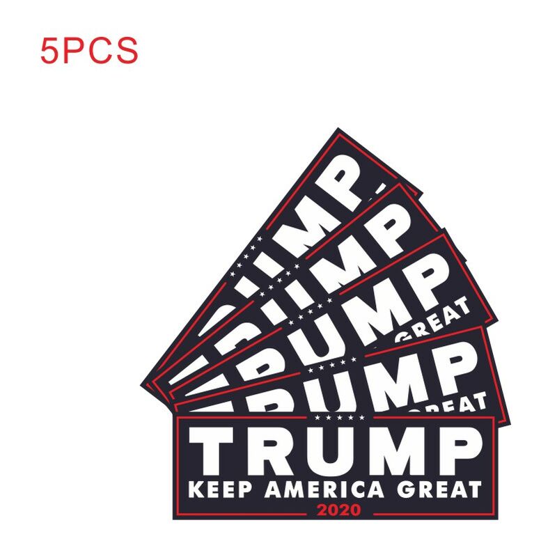 

Happyshopping - Calcomania para parachoques Calcomania para carroceria de coche Trump 2020 Calcomanias - Keep America Great for President 2020