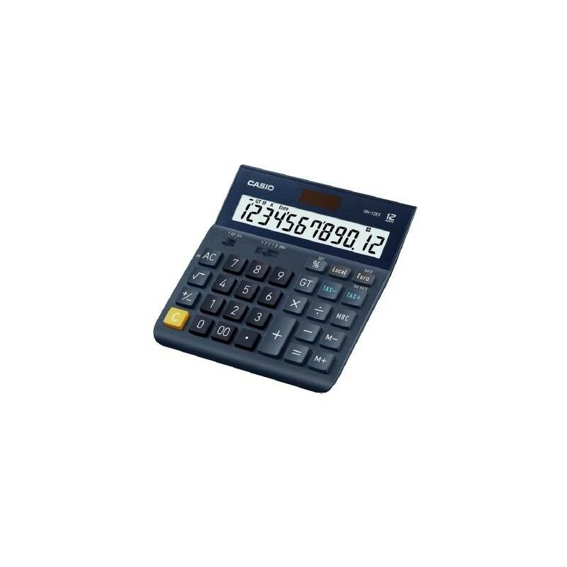 

Casio calculadora de oficina sobremesa negro 12 digitos dh-12et