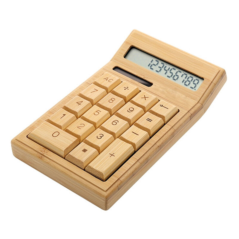 

Asupermall - Calculadora electronica Contador, 12 digitos, solar y bateria accionado dual