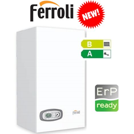 Caldaia a Condensazione Ferroli Divacondens F24 24kW Metano ErP Kit Fumi Omaggio