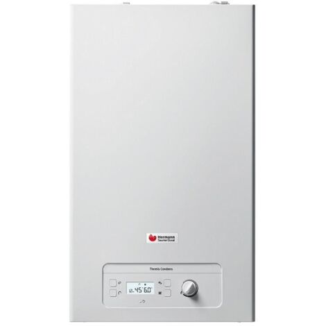Caldaia a Condensazione Hermann Saunier Duval THEMIS CONDENS 24 kW low NOx Metano Completa di Kit Scarico Fumi cod. 0010028067 - NOVITA'