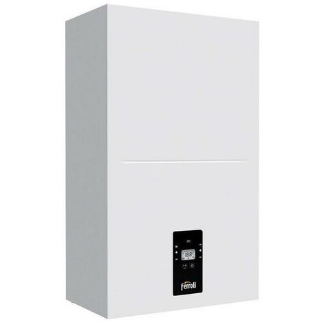 Caldaia murale a condensazione ferroli bluehelix alpha 28c, 24,5kw, 16 lt, fer 0tpf4awa