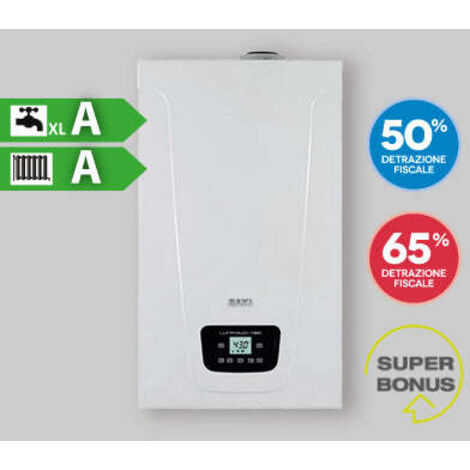 Caldaia murale a condensazione per riscaldamento e produzione di ACS - Baxi LUNA DUO TEC E 33