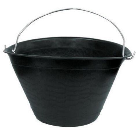 CALDARELLA IN PLASTICA NERA Diam. 34