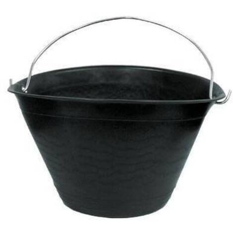 CALDARELLA IN PLASTICA NERA Diam. 34 FF