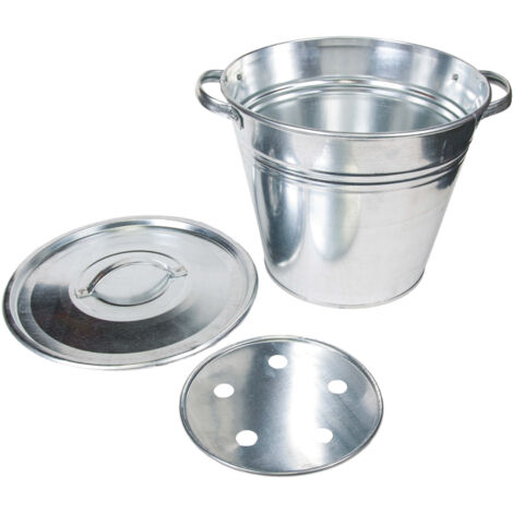 Caldera de 15 L fabricada en chapa galvanizada