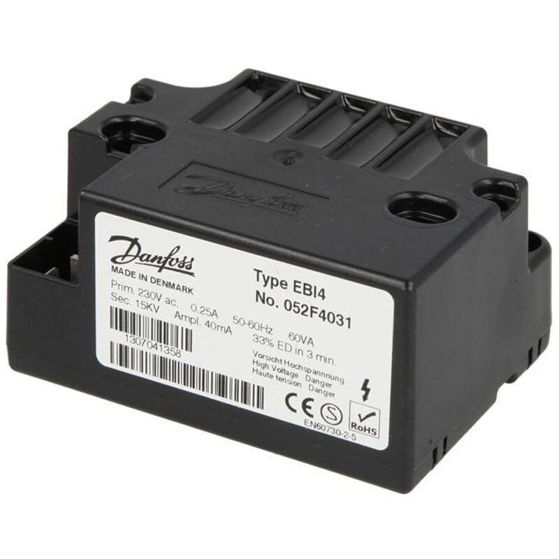 Danfoss Standard Gasoleo Caldera Transformer 052F4031 EBI4 / 052F0036