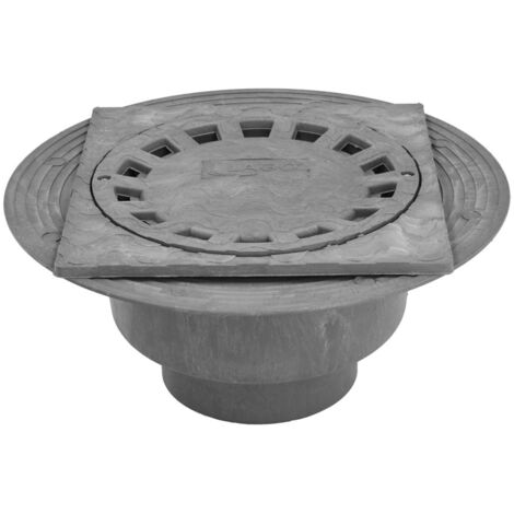 Caldereta Sifonica Pvc Horizontal 250x250 mm. Salida Ø 90 - 110 mm.