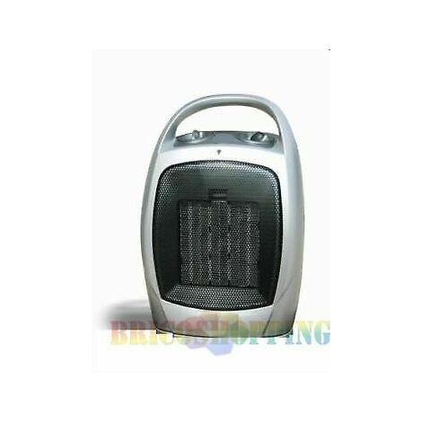 Caldobagno termoconvettore ceramico 750/1500w tersmostato ambiente compatto