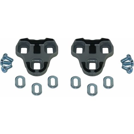 cale Chaussure vélo Grip Gris 4.5° Compatible Look keo antidérapant Cales Paire Route