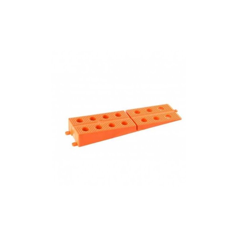 Cale crantée H170C de 170 mm - Conditionnement Sachet de 40 pièces