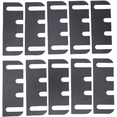 Cale de charnière de porte, réglage fin, coin de rayon de 5/8 pouces, entretoise universelle de matériel en PVC pour la réparation