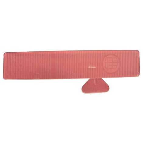 Cale de vitrage en 22 x 80 mm - rouge