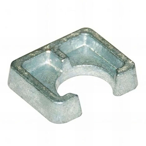 Cale d'épaisseur courte BF1 D12 x Ep. 6 mm pour structures métalliques - Galvanisé - BF1G12