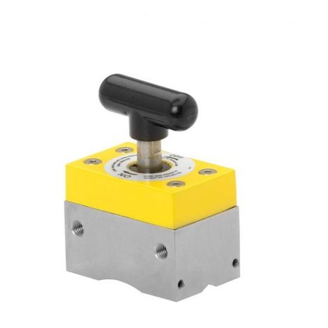 Cale magnétique Magsquares 165 – Force de retenue sur 5 côtés – Usinée à 90 degrés – Pour soudeurs et opérateurs – Magswitch