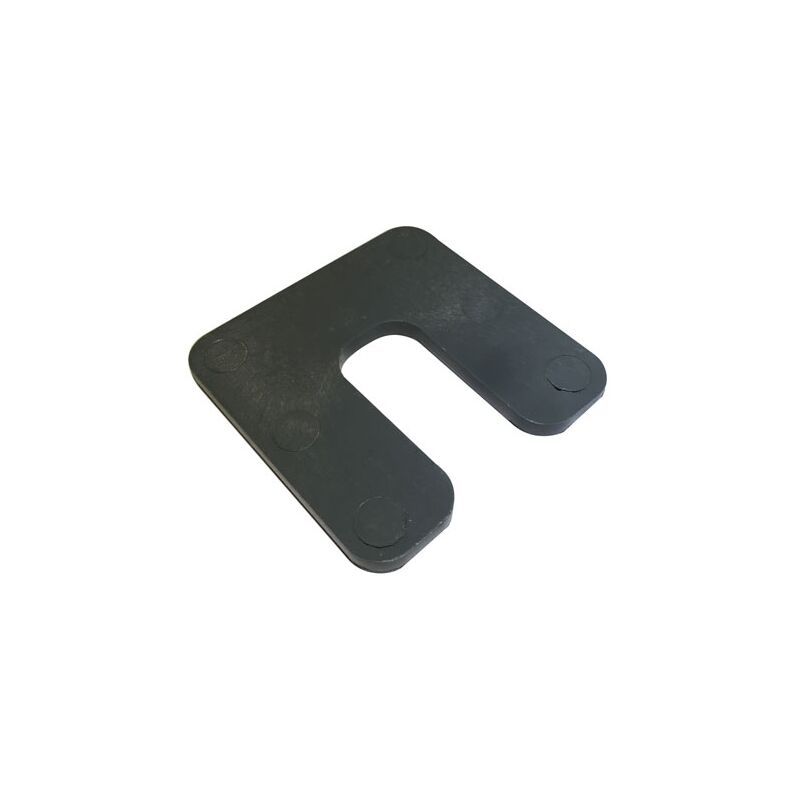 Moncoffrage - cale plastique de réglage forme u dimensions 70x70 mm épaisseur 5 mm (Sac de 500 cales)