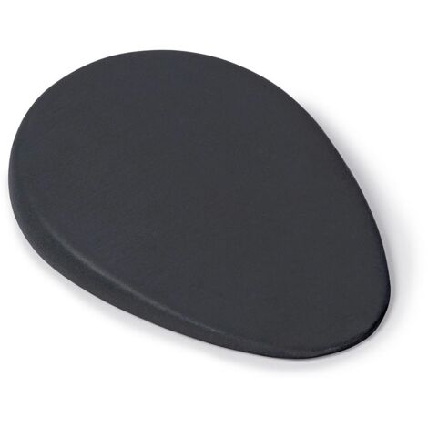Cale porte amovible REI pétale plastique noir 60 x 83 x 14 mm