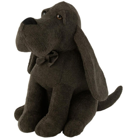 Cale-Porte Chien "Nœud Papillon" 31cm Gris Foncé