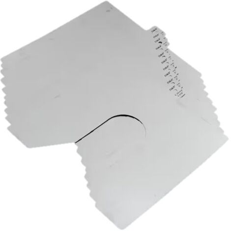 Cale prédécoupée Acier inoxydable, 200mm x 200mm x 1mm Gris ( Prix pour 1 )