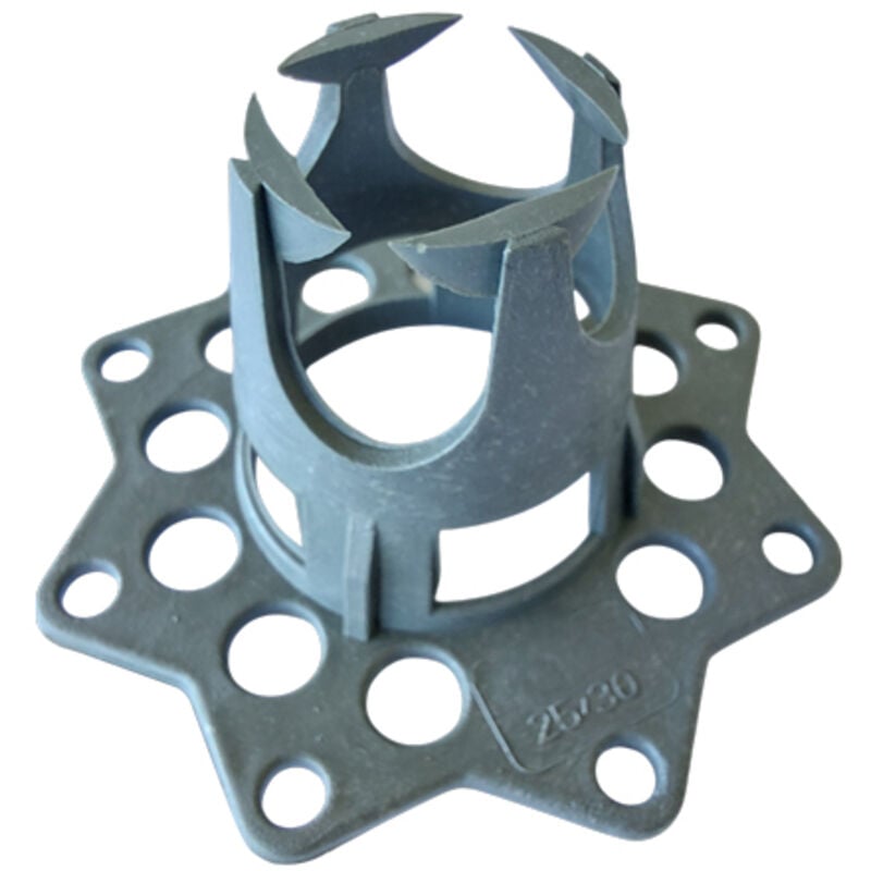 Cale pyr double position 25/30 mm grande base (sac de 400 pièces)