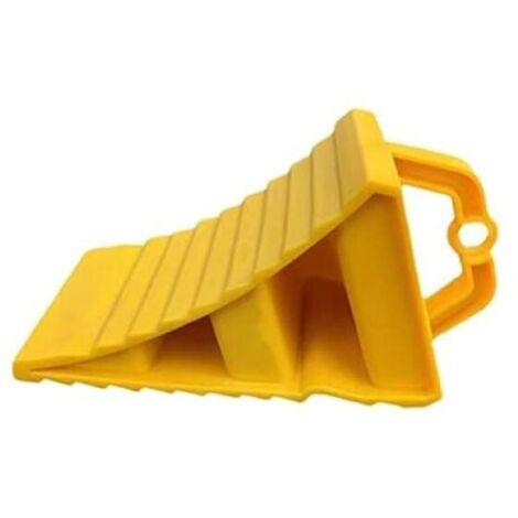 Cale Roue De Voiture, Cale Roue Caoutchouc, Cale pour Remorque avec Poignée, Bloc Anti-DéRapant, Cale De Roue pour Camion, Butée De Roue Polyvalente Antidérapante,200.120.110mm