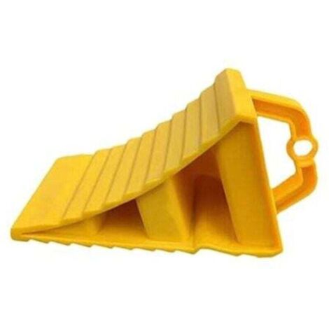 Cales De Roue Caoutchouc Antidérapantes X2 – Stabilisateurs Pour Remorque, Camping-Car, Camionnette