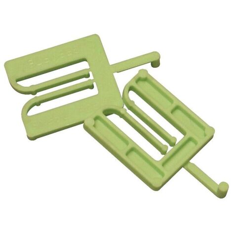 Cale universelle Bindy 52 x 65 mm épaisseur 10 mm en boîte de 250 - GOETTGENS SA