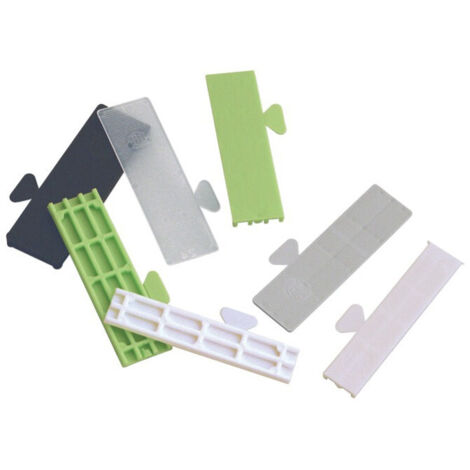 Cale vitrage 16x80mm épaisseur 3mm blanc 1000 pièces - GOETTGENS - D16803B