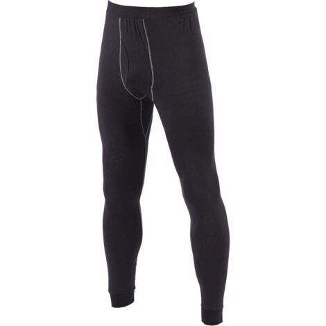 Caleçon de travail long et chaud Dickies Noir XS.