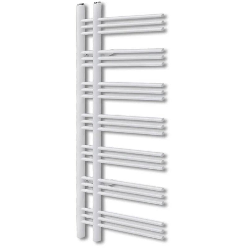 

Radiador Toallero de Baño en Forma de E 500x1400 mm - Blanco - Vidaxl