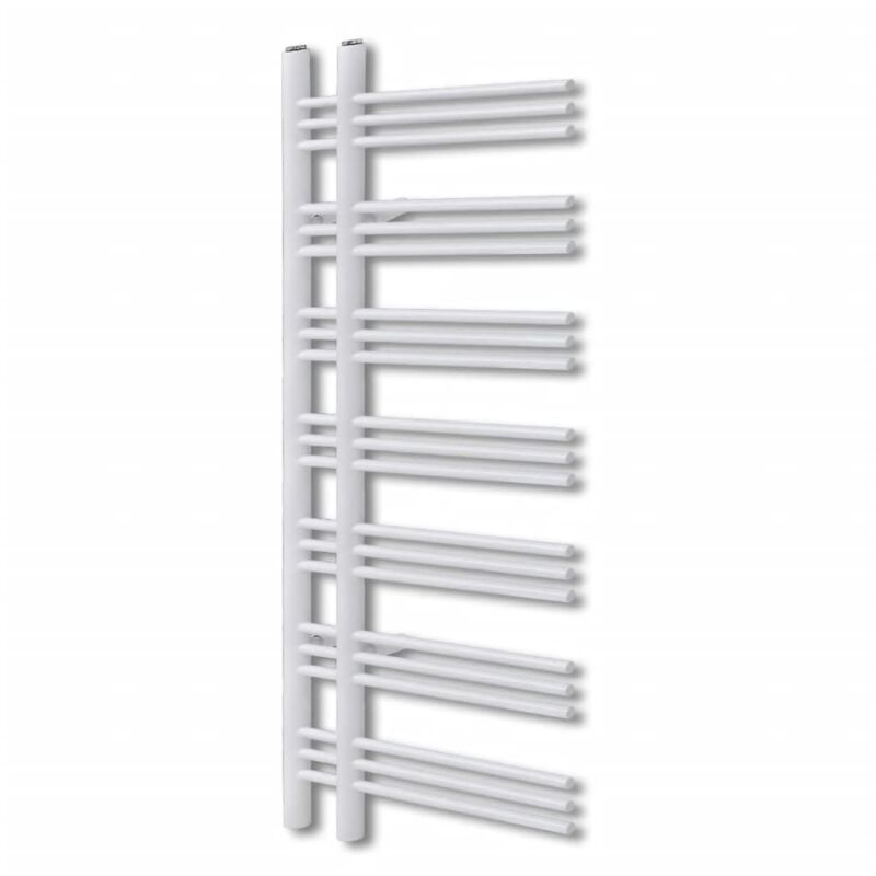 

Radiador Toallero de Baño en Forma de E 600x1400 mm - Blanco - Vidaxl