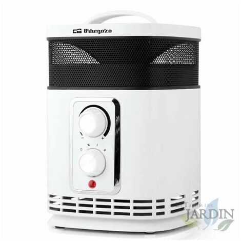 Calefactor Cerámico Oscilante Blanco 900/1800w Sonedas