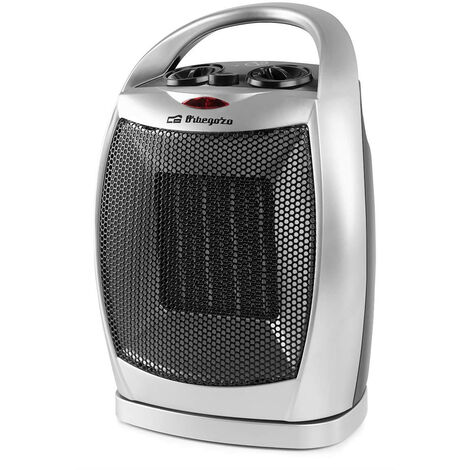 Calefactor cerámico ORBEGOZO CR5021 1500W vertical oscilante silver