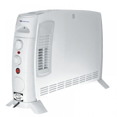 Calefactor convector DEDRA 2000W: calefacción rápida para el hogar