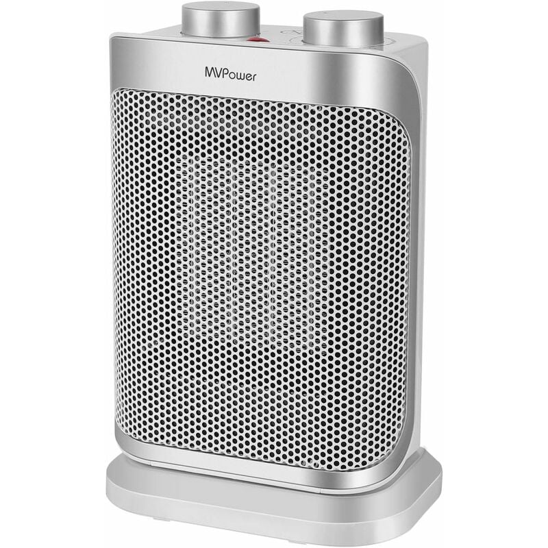 

Femor - Calefactor de Cerámica 1500 W, Scilación 70°, 3 Modos, Ahorro de Energía, para Cuarto de Baño y Oficina