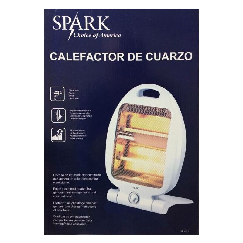 

Calefactor de Cuarzo 800W