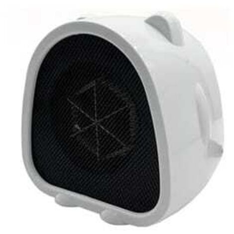 Calefactor de ventilador blanco de 500 W