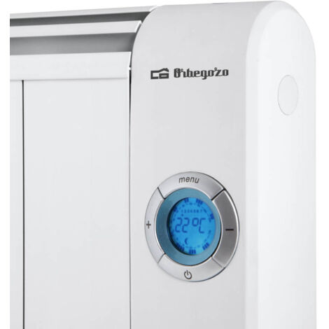 Calefactor Eléctrico 1000W elemento calefactor Emisor Térmico Orb