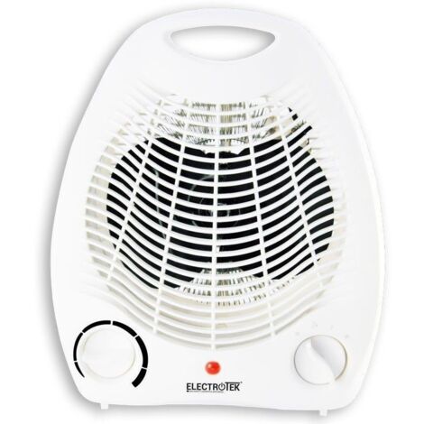 Calefactor eléctrico 2 ajustes de temperatura 1000/2000W