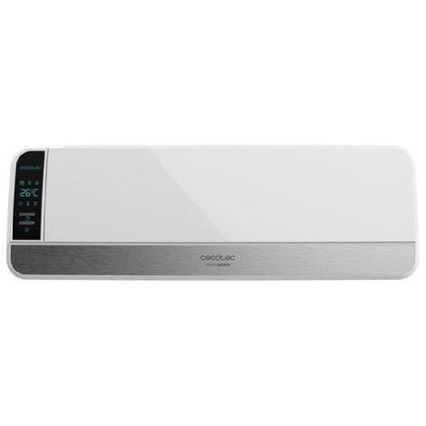 CECOTEC Calefactor Eléctrico Bajo Consumo Cerámico Ready Warm 5250 Swing Box Ceramic. 2000 W, Pantalla LED, Oscilación, IPX2, Temporizador, 3 Modos, Mando a distancia