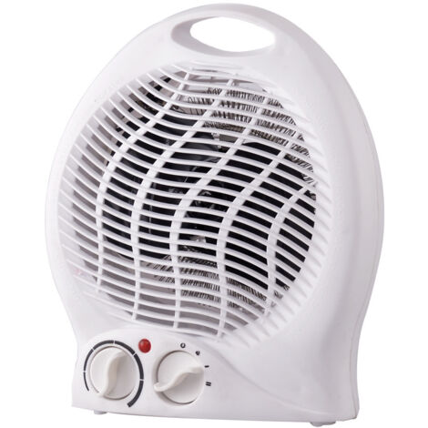 Calefactor eléctrico con 3 modos – Blanco 23 x 15 x 28 cm